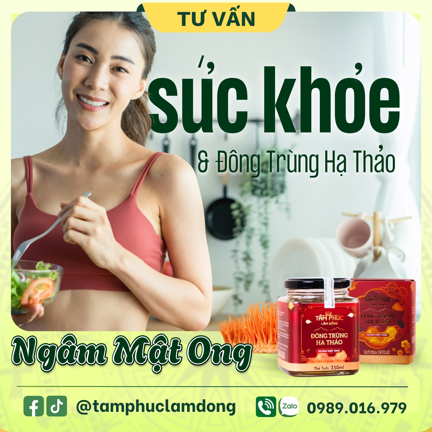 Lợi ích của Đông Trùng Hạ Thảo Ngâm Mật Ong Cho Phụ Nữ