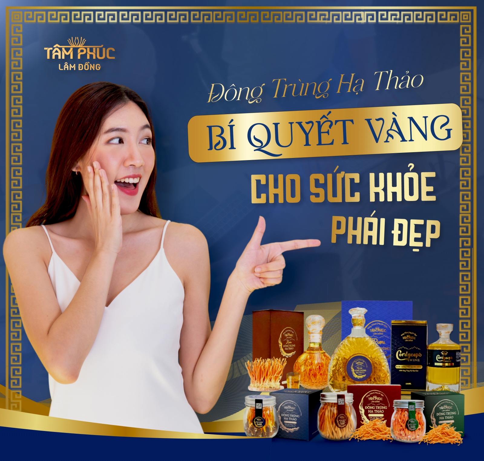 Công dụng của Đông Trùng Hạ Thảo cho phụ nữ